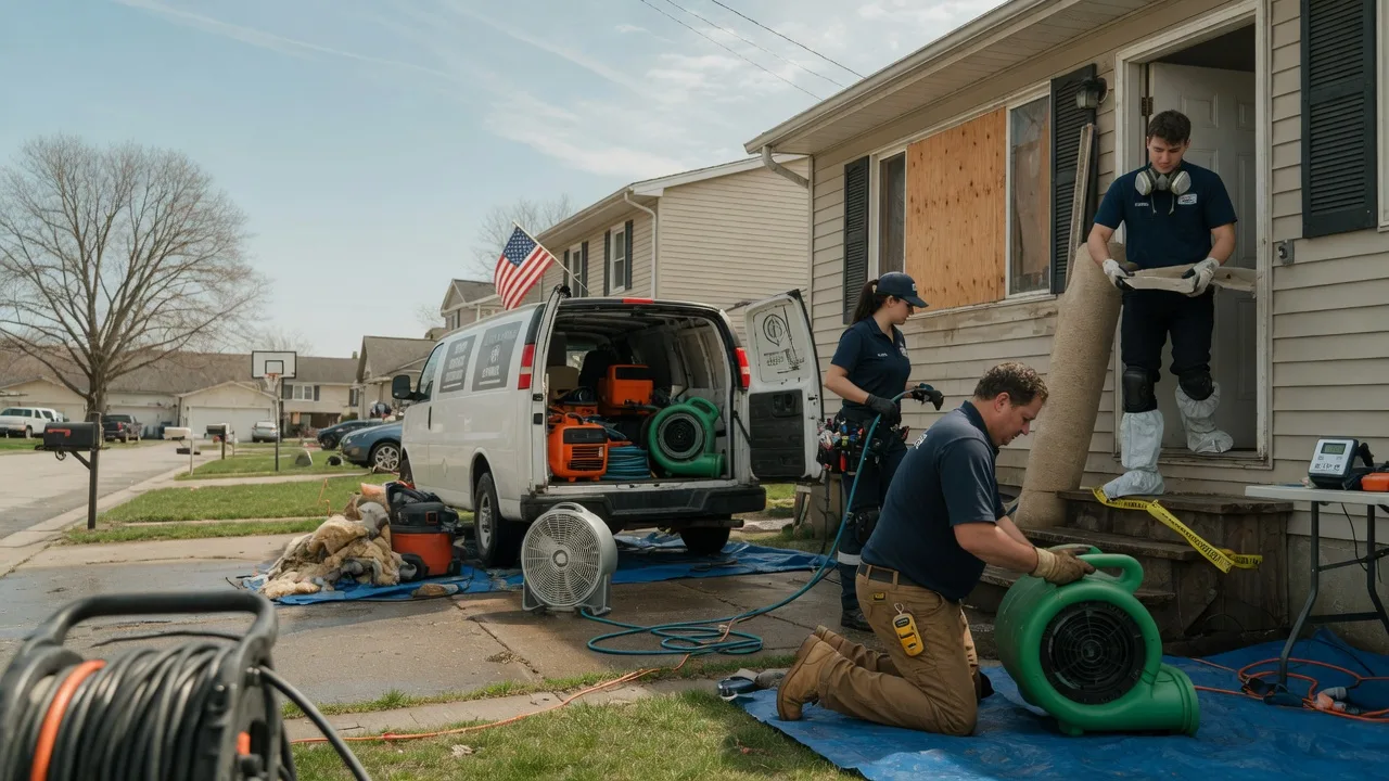 Water Damage Restoration in Osco, IL near me